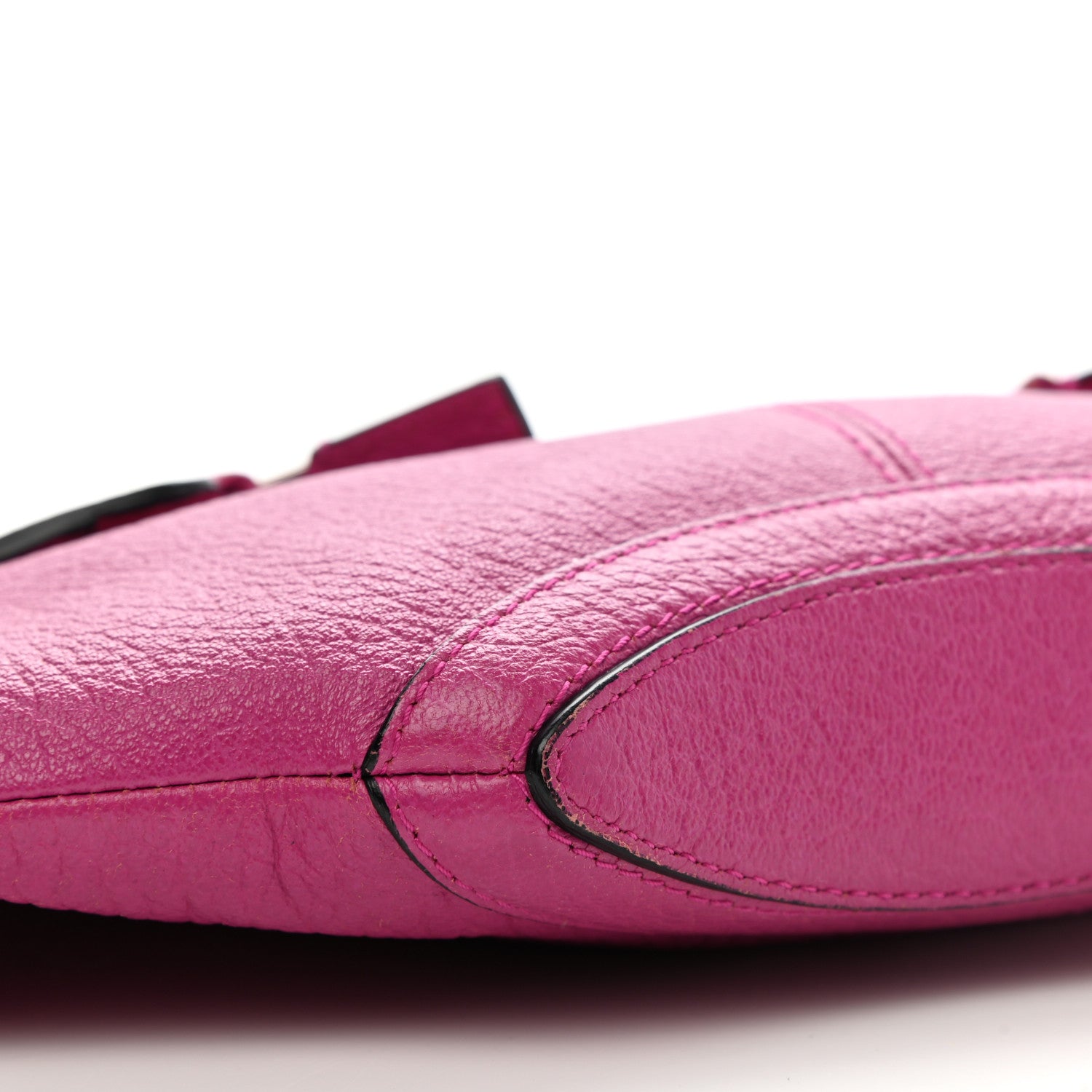Alexander McQueen Calfskin De Manta Clutch Pink 8 of 14