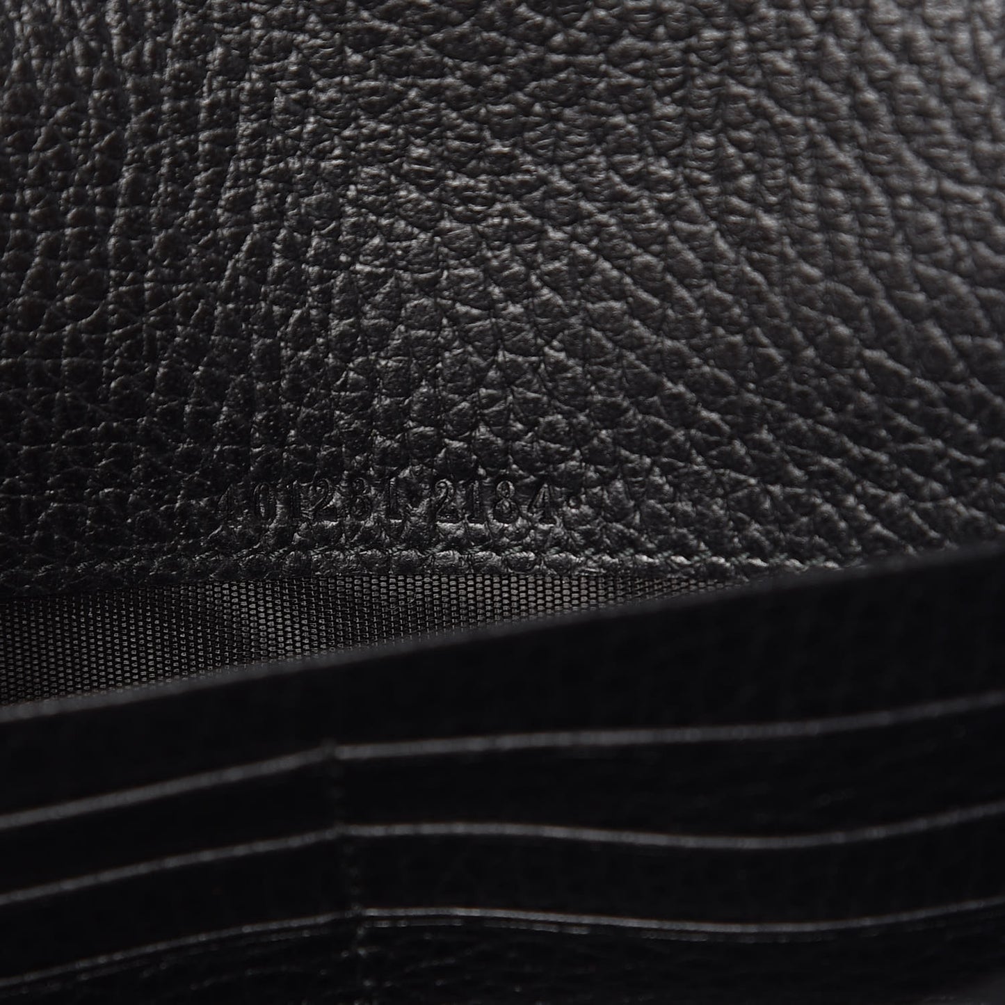 Calfskin Mini Dionysus Chain Wallet Black