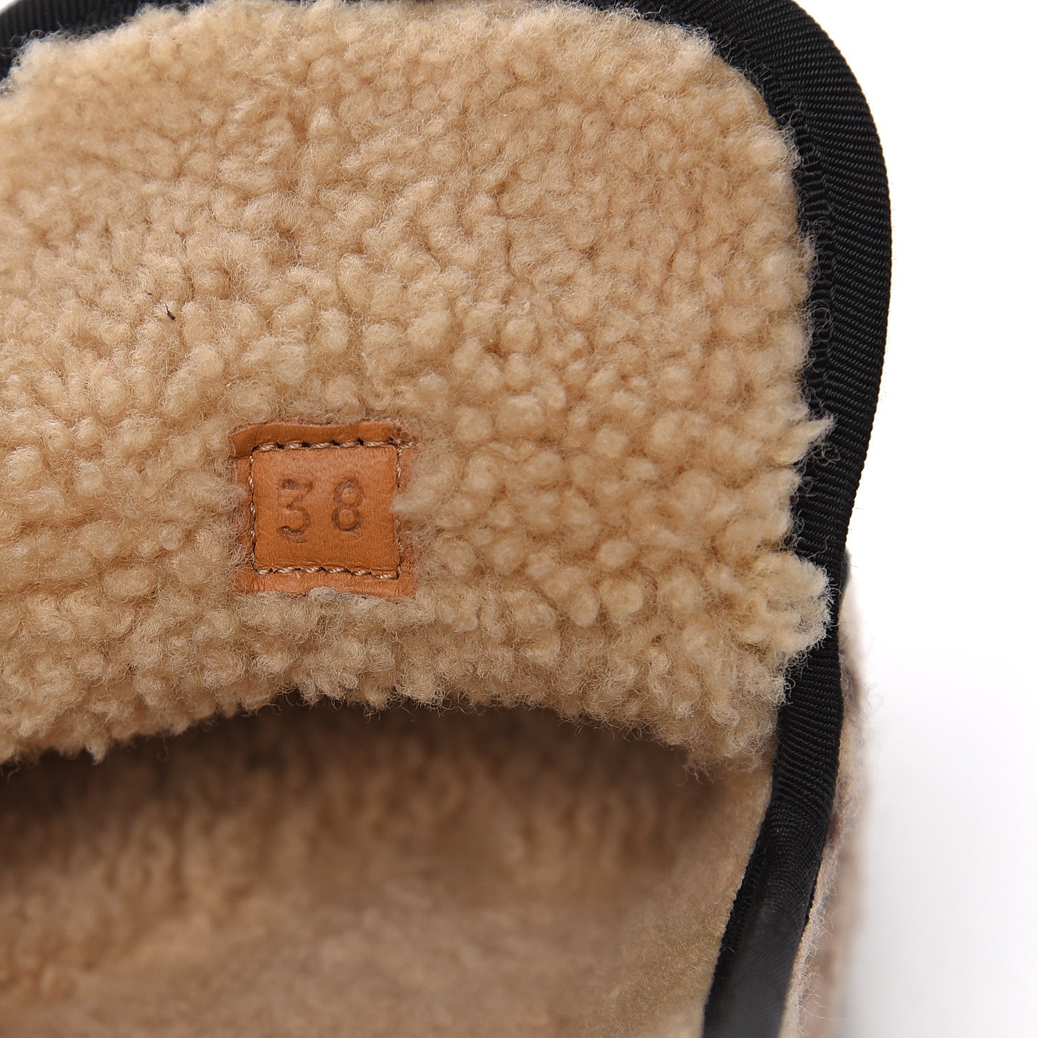 Gucci Covered Wool GG Monogram Womens Fria Horsebit Loafers 38 Beige Ebony Black Butterscotch 7 of 11