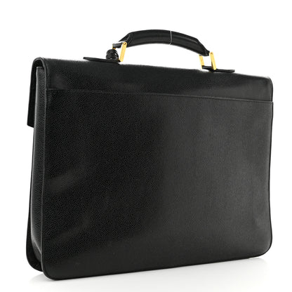 Chanel Caviar Briefcase Laptop Bag Black 3 of 10