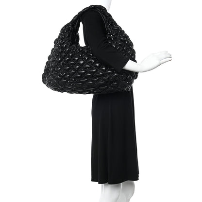 Valentino Garavani Nappa Spikeme Hobo Bag Black 2 of 9