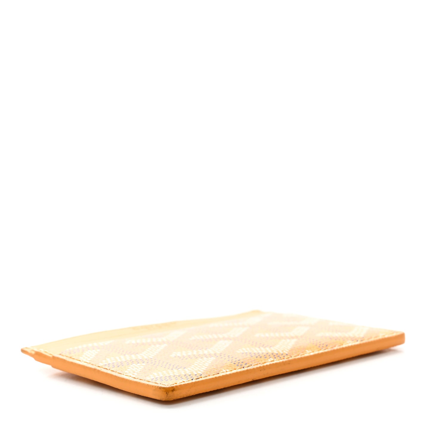 Goyardine Saint Sulpice Card Holder Yellow