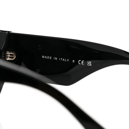 Chanel Acetate Crystal CC Shield Sunglasses 5466-B-A Black 6 of 8