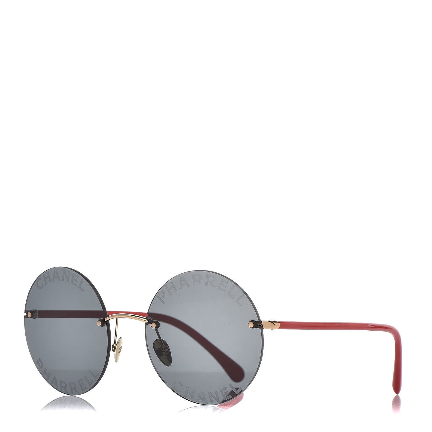 x Pharrell Williams Round Sunglasses Rouge