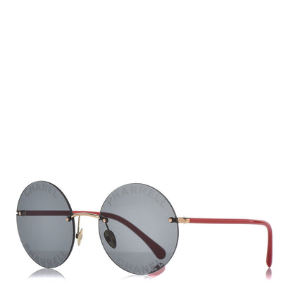 Chanel x Pharrell Williams Round Sunglasses Rouge 1 of 7