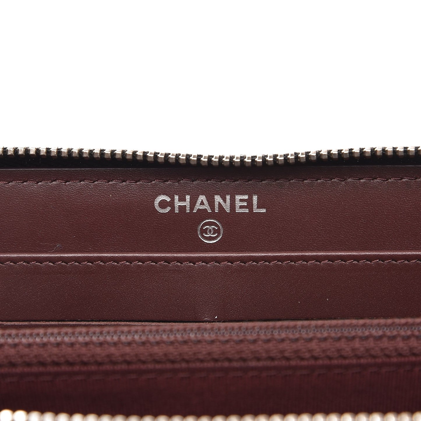 Caviar Quilted Large Gusset Zip Around Wallet Black