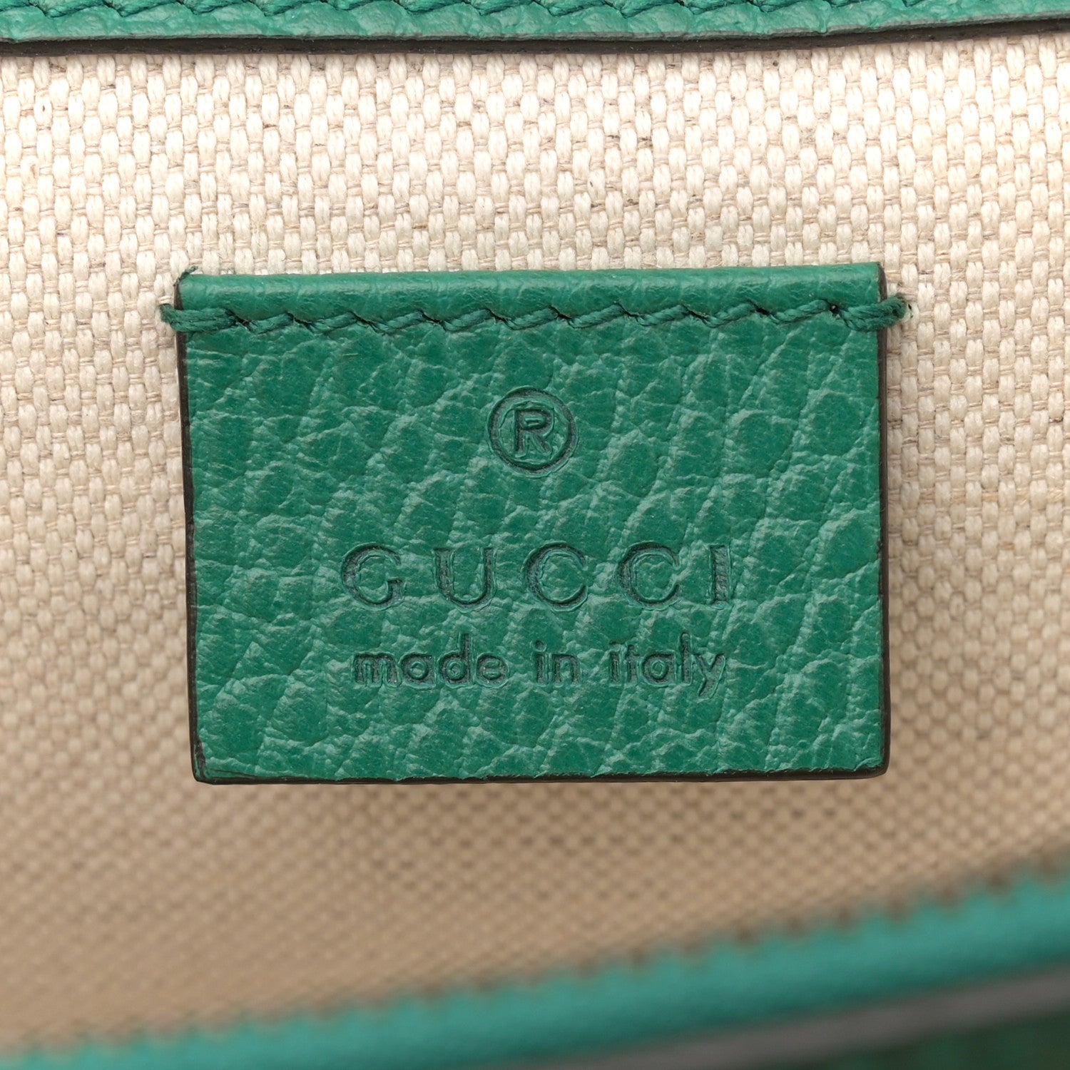 Gucci Pebbled Calfskin Small Dionysus Shoulder Bag Emerald 6 of 15