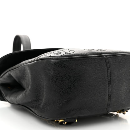 Chanel Caviar CC Backpack Black 9 of 13