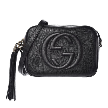 Gucci Pebbled Calfskin Small Soho Disco Bag Black 1 of 9