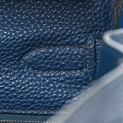 Hermes Togo Kelly Retourne 35 Bleu de Galice 21 of 37