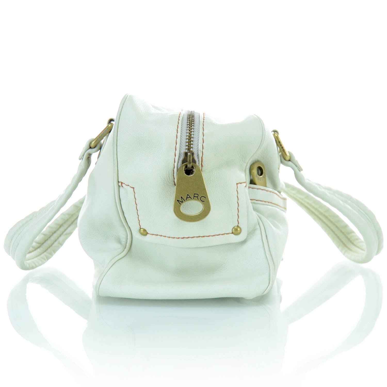 Marc Jacobs MARC BY Leather Tote White 7 of 9