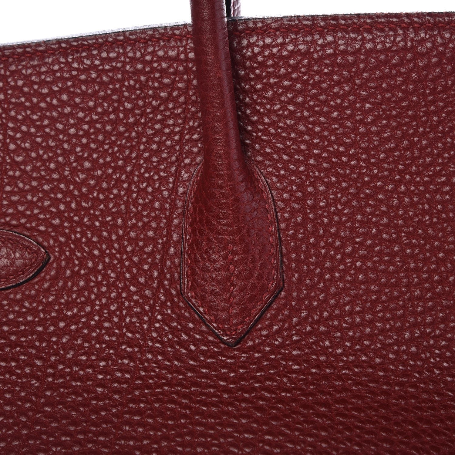 Hermes Fjord Birkin 35 Rouge H 33 of 41