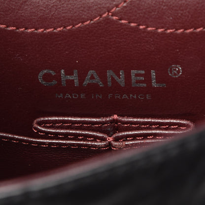Chanel Aged Calfskin Quilted 2.55 Reissue 225 Flap Black 7 of 11