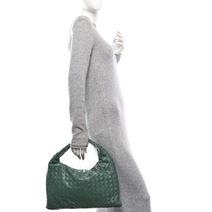 Bottega Veneta Nappa Intrecciato Small Hop Aloe 2 of 9