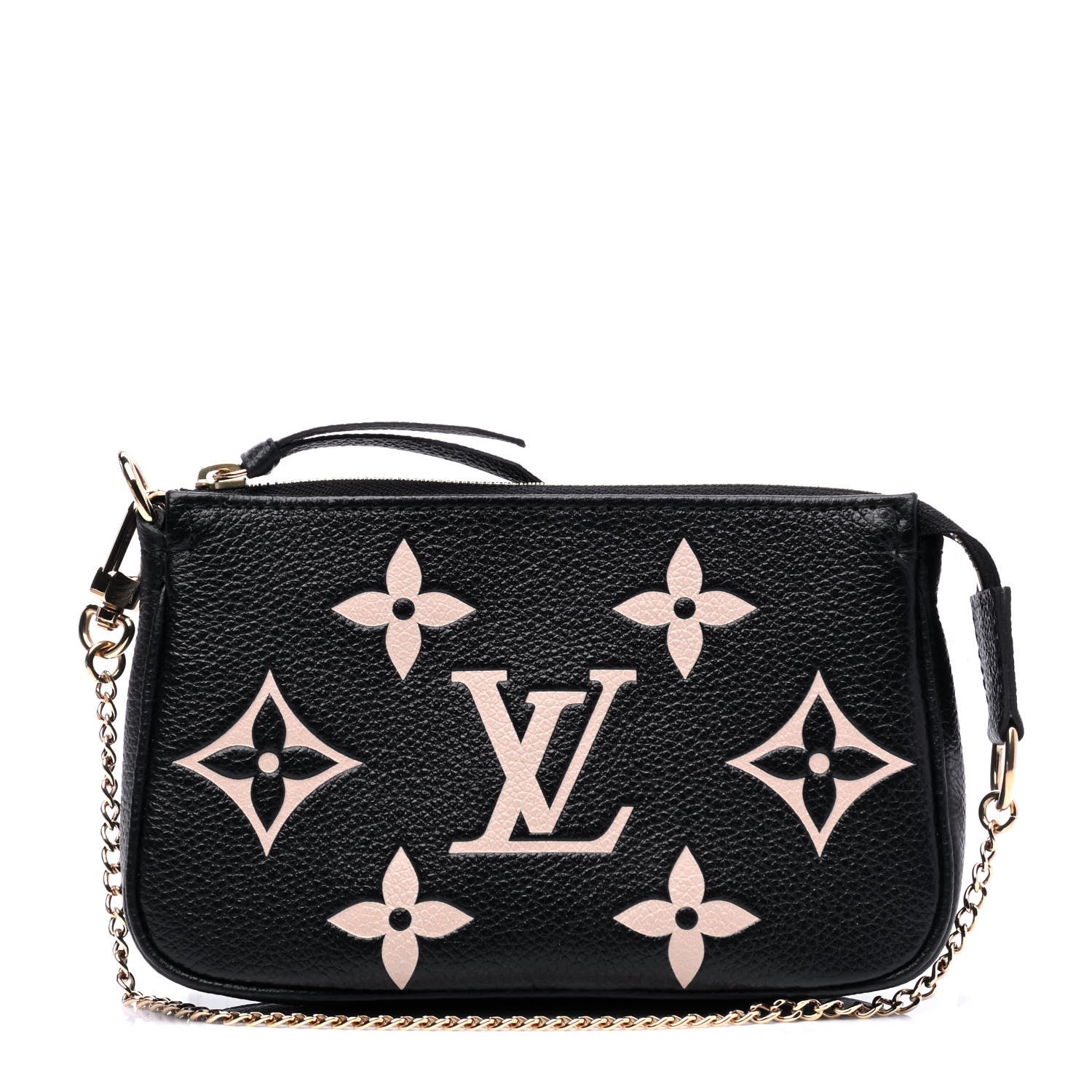 Louis Vuitton Empreinte Monogram Giant Mini Pochette Accessories Black 1 of 5