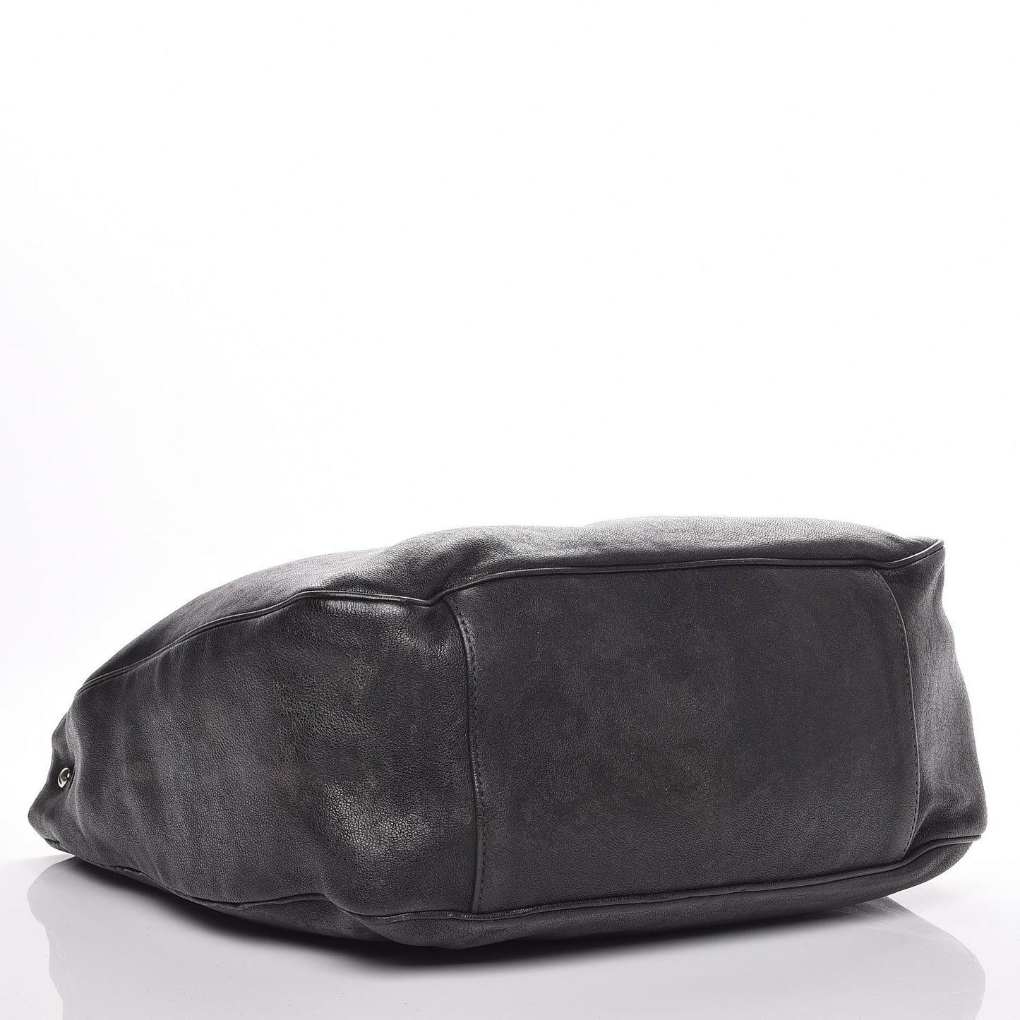 Goatskin Small Roady Hobo Black