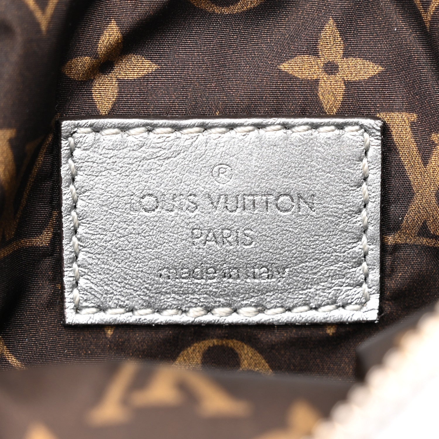 Louis Vuitton Econyl Monogram Pillow Phone Pouch Silver 6 of 16