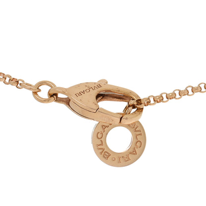 Bulgari 18K Rose Gold Mini B.Zero1 Pendant Necklace 4 of 5