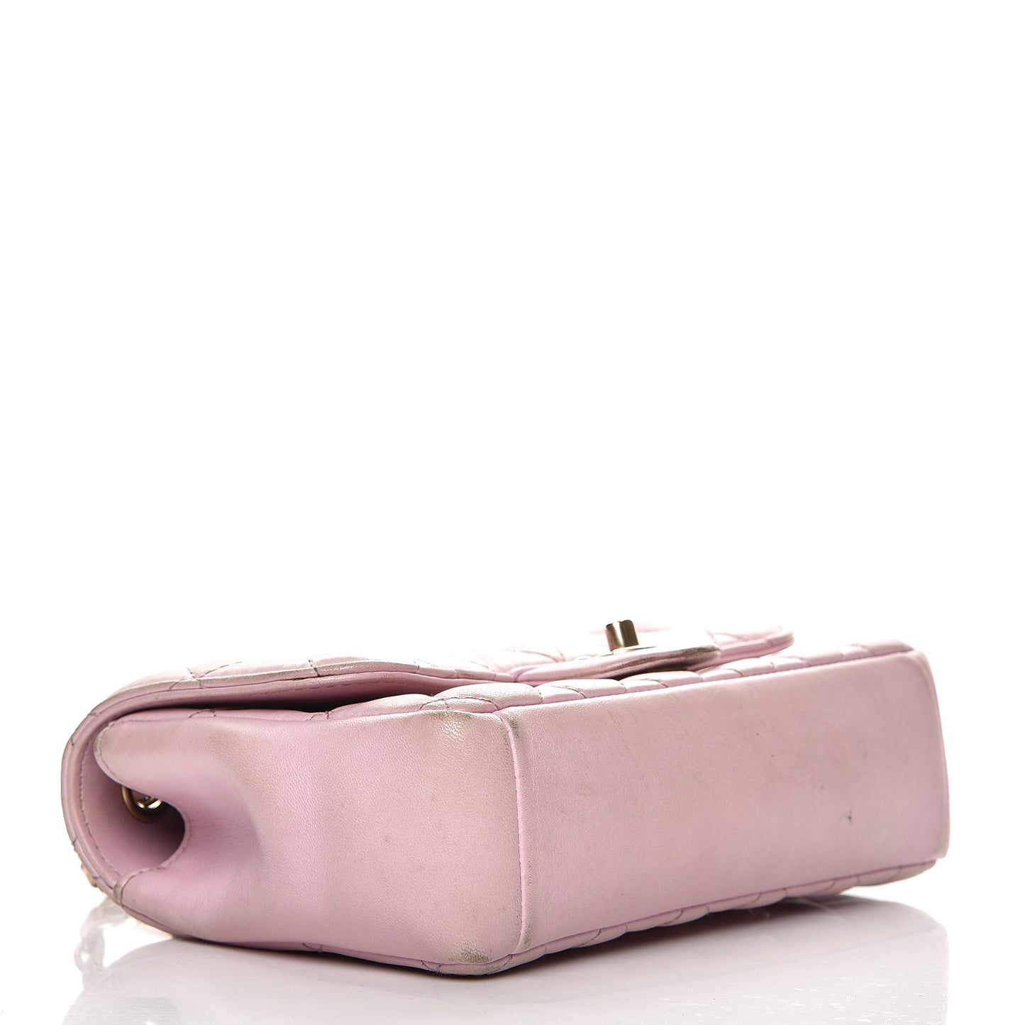 Lambskin Quilted Mini Mademoiselle Chic Flap Pink