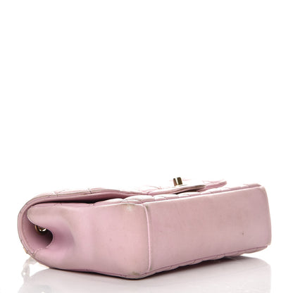 Chanel Lambskin Quilted Mini Mademoiselle Chic Flap Pink 4 of 17