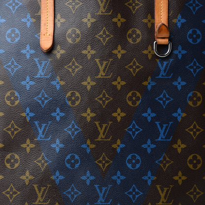 Louis Vuitton Monogram V Cabas Jour Blue 20 of 20