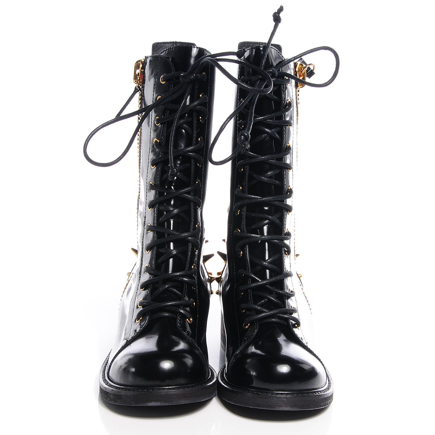 GIUSEPPEZANOTTIPatentStuddedDaphneBikerBoots37.5NeroBlack