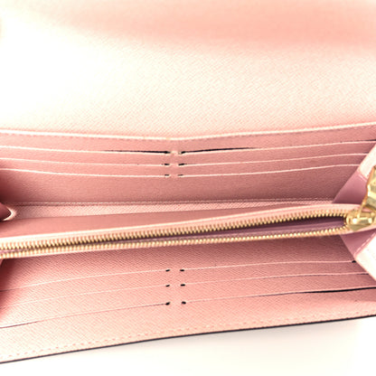 Louis Vuitton Monogram Sarah Wallet NM Rose Ballerine 5 of 7