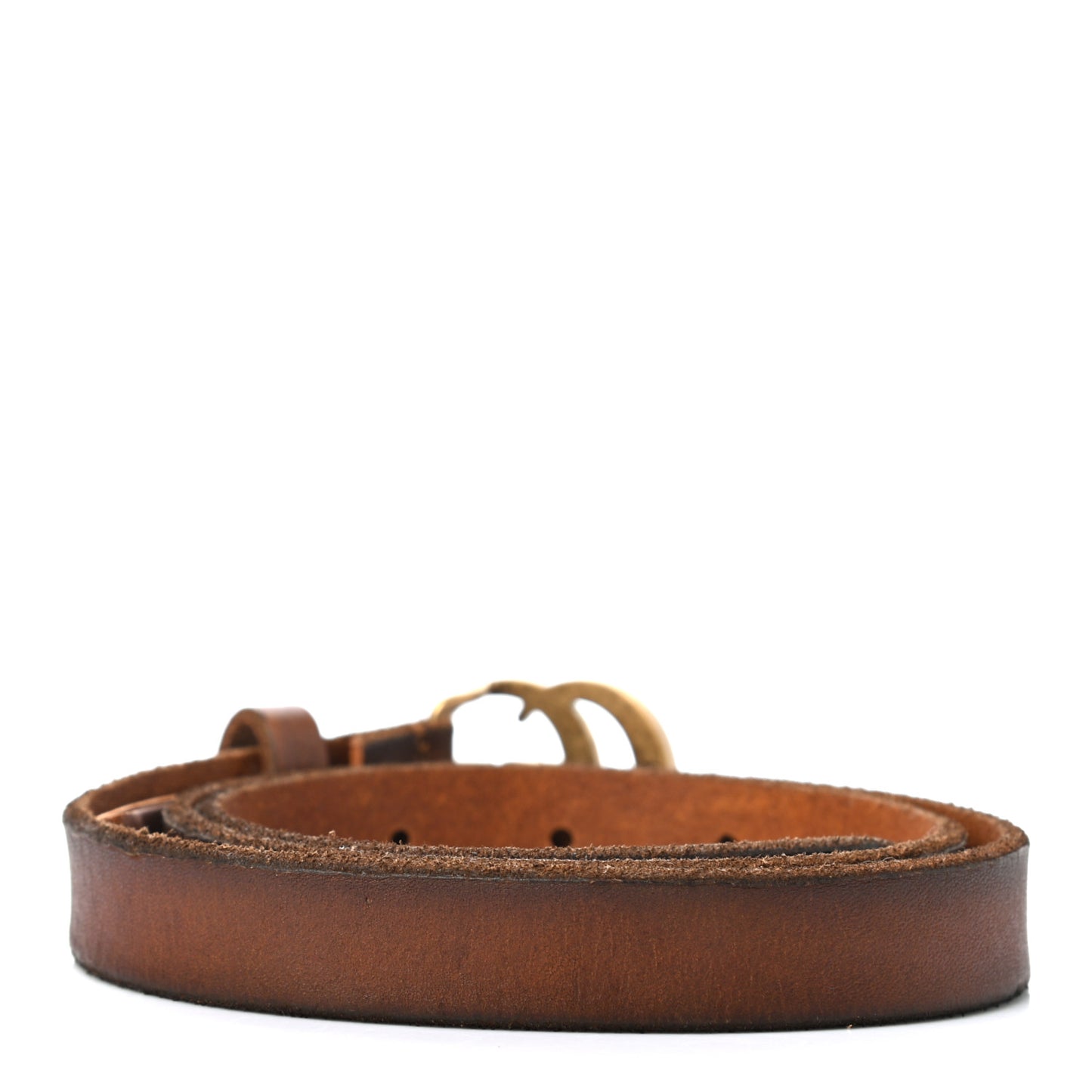 Faded Calfskin Double G 20mm Belt 75 30 Cuir