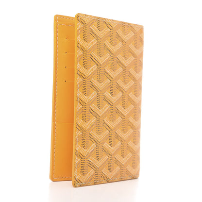 Goyard Goyardine Passport Wallet Yellow 3 of 7