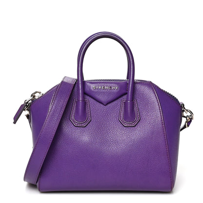 Givenchy Sugar Goatskin Mini Antigona Purple 1 of 11