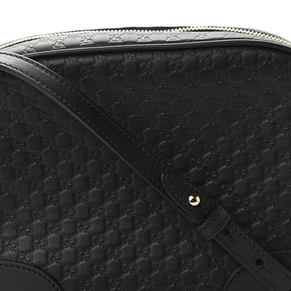 Gucci Microguccissima Mini Bree Messenger Bag Black 8 of 10