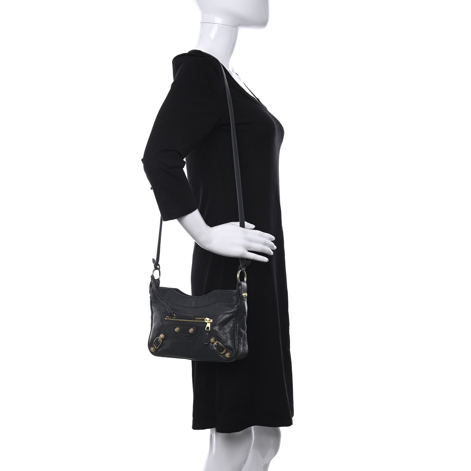 Balenciaga Agneau Giant 12 Gold Hardware Hip Black 2 of 11