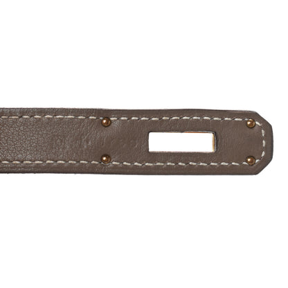 Hermes Swift Kelly Retourne 35 Etoupe 9 of 11