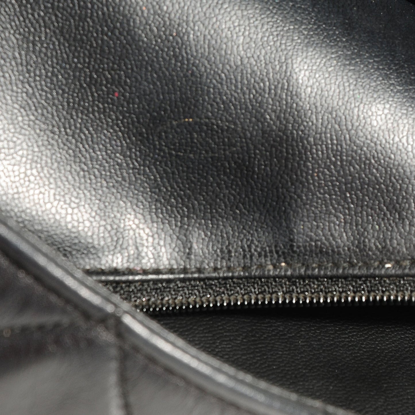 Lambskin Messenger Flap Black