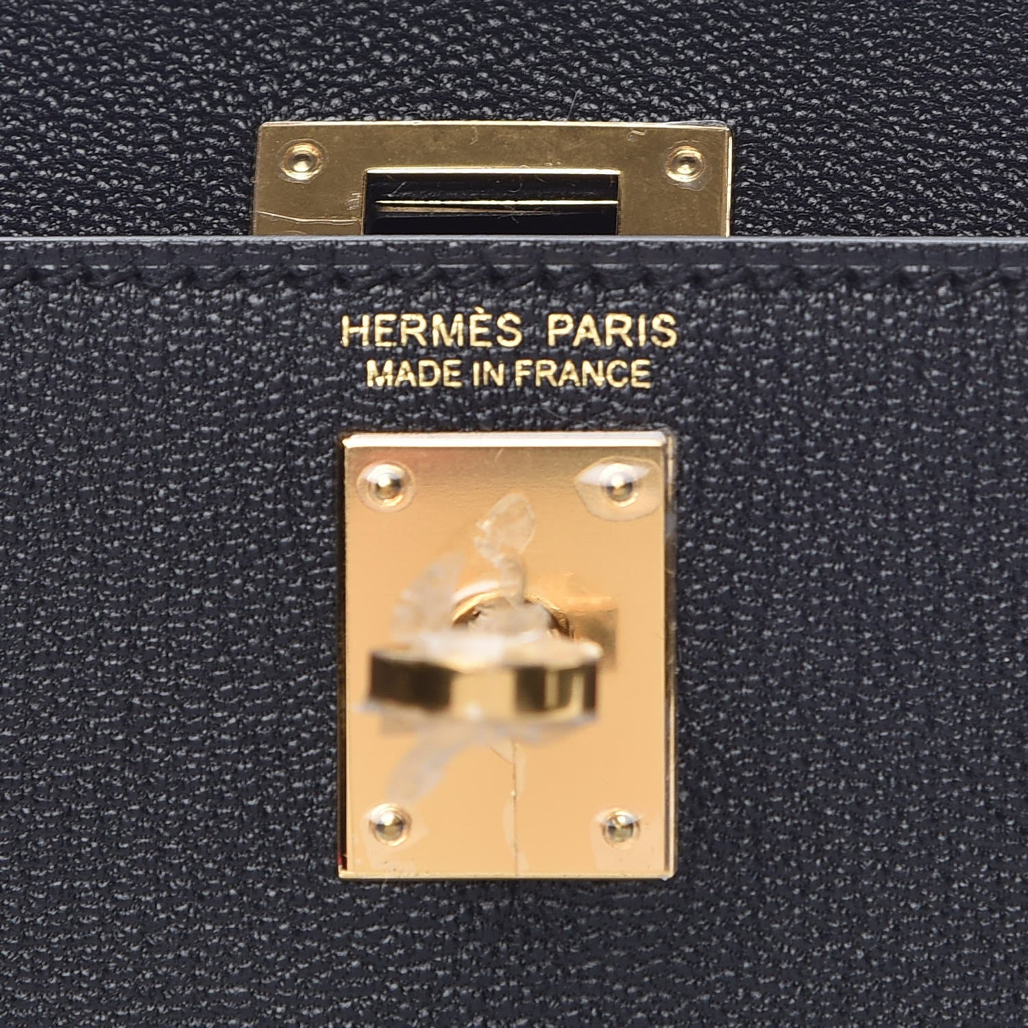 Hermes Chevre Chandra Mini Kelly Sellier 20 Black 6 of 9