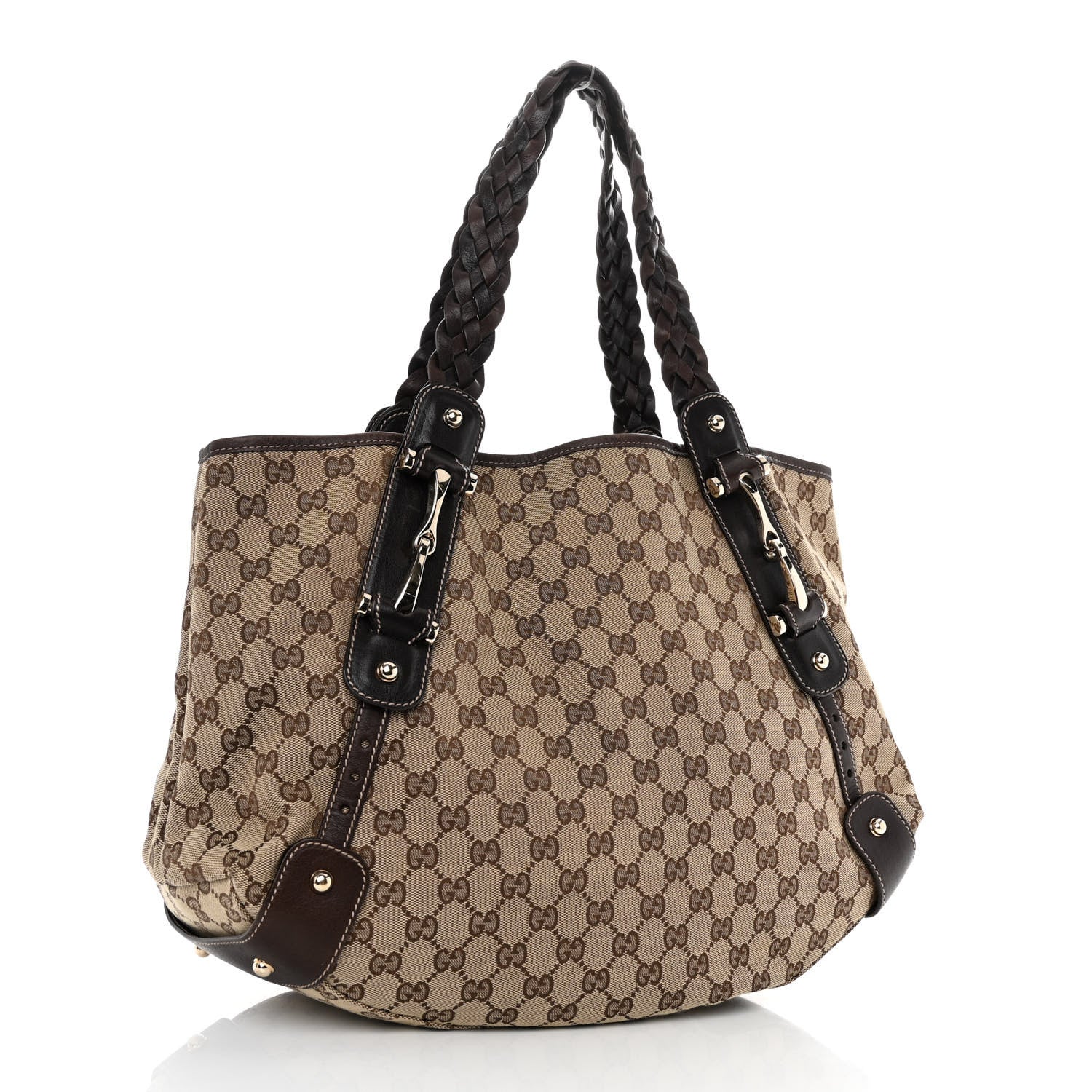 Gucci Monogram Medium Pelham Shoulder Bag Dark Brown 3 of 10