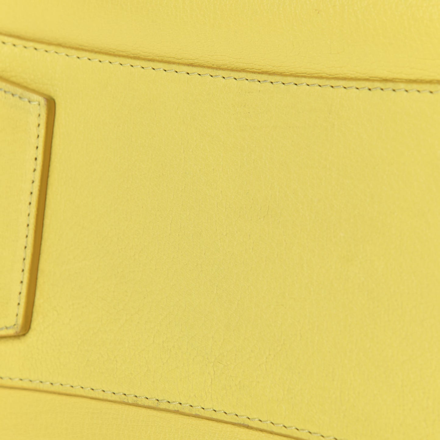 Sugar Goatskin Small Antigona Yellow