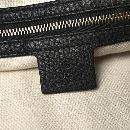 Gucci Pebbled Calfskin Large Soho Hobo Black 6 of 11