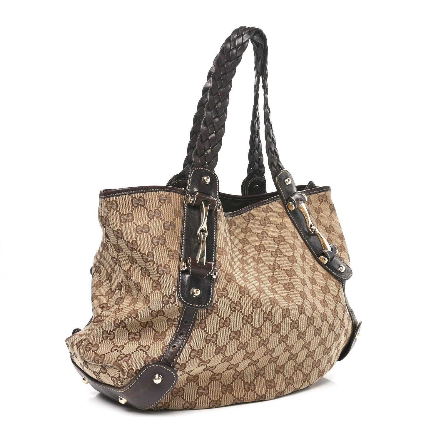Gucci Monogram Medium Pelham Shoulder Bag Dark Brown 3 of 11