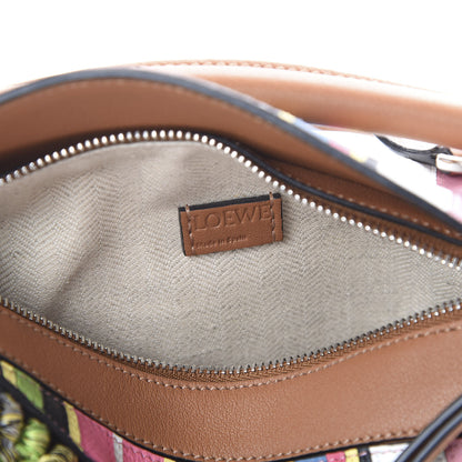 Loewe Calfskin Mini Fringe Puzzle Bag Pink Multicolor 5 of 9