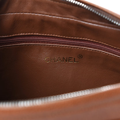 Chanel Caviar Quilted Flap Camera Case Brown 5 of 16
