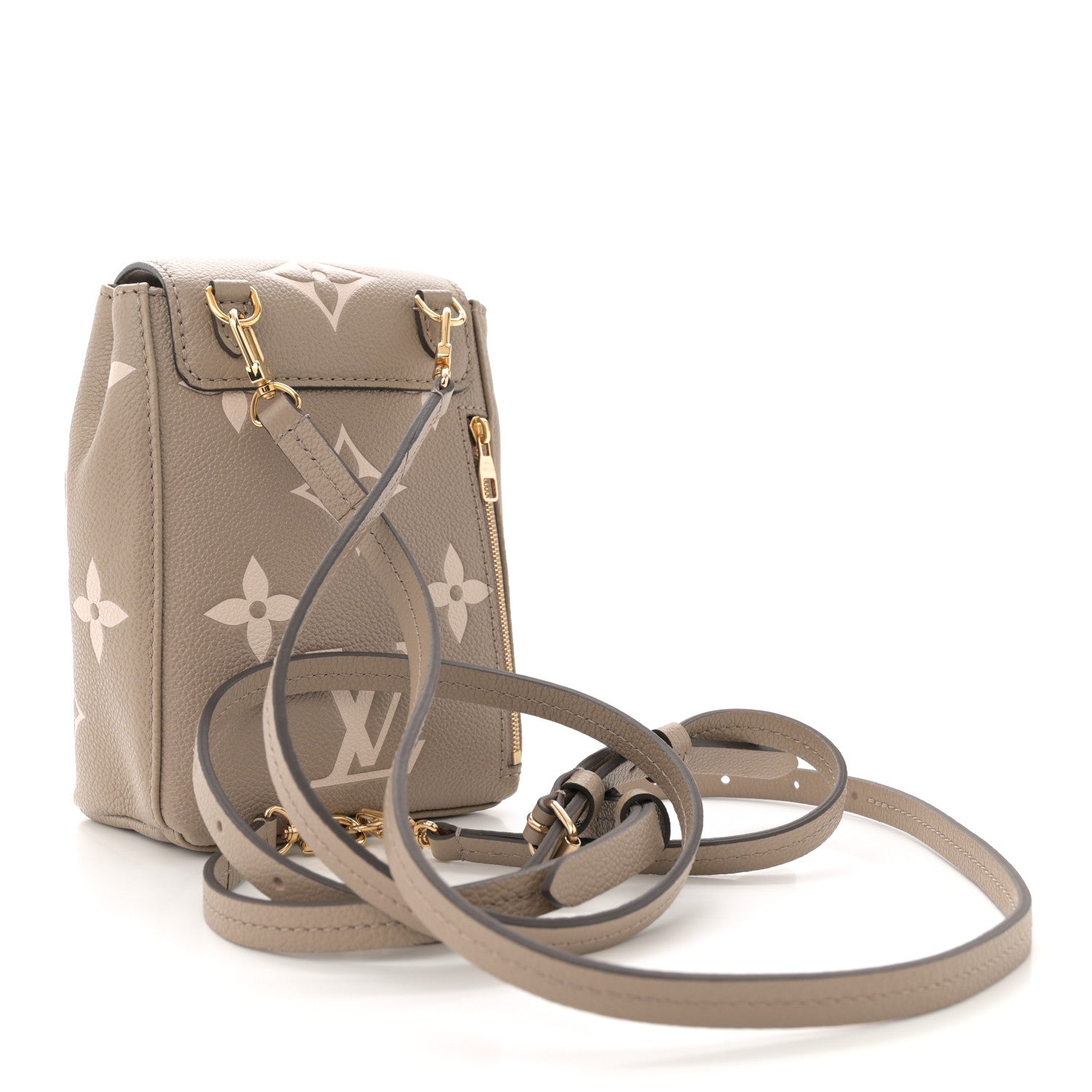 Louis Vuitton Empreinte Monogram Giant Tiny Backpack Tourterelle Cream 3 of 9