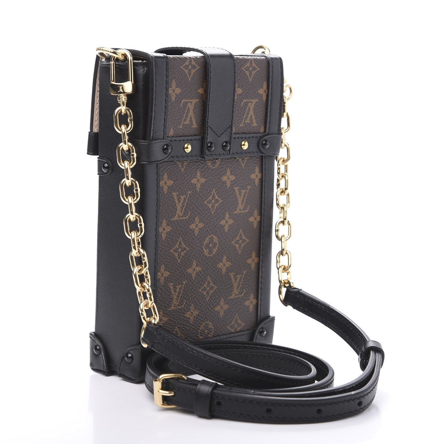 Monogram Pochette Trunk Verticale Black