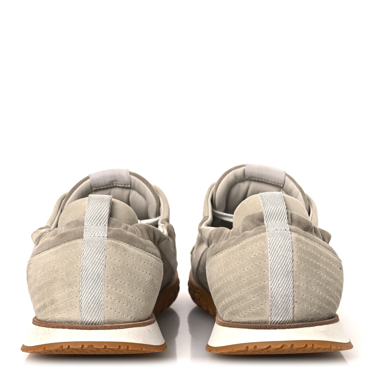 Suede Goatskin Mens Jet Sneakers 43 Beige Esquisse Glaise