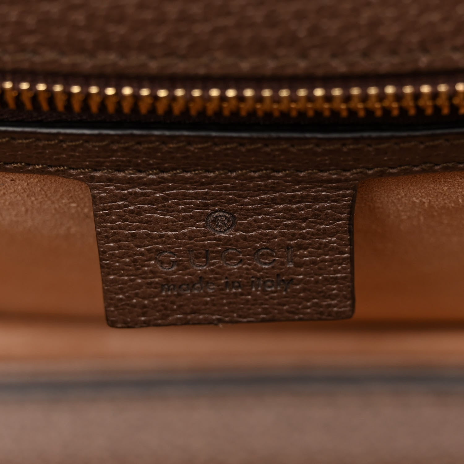 Gucci GG Supreme Monogram Web Small Ophidia Flap Messenger Bag Brown 6 of 10