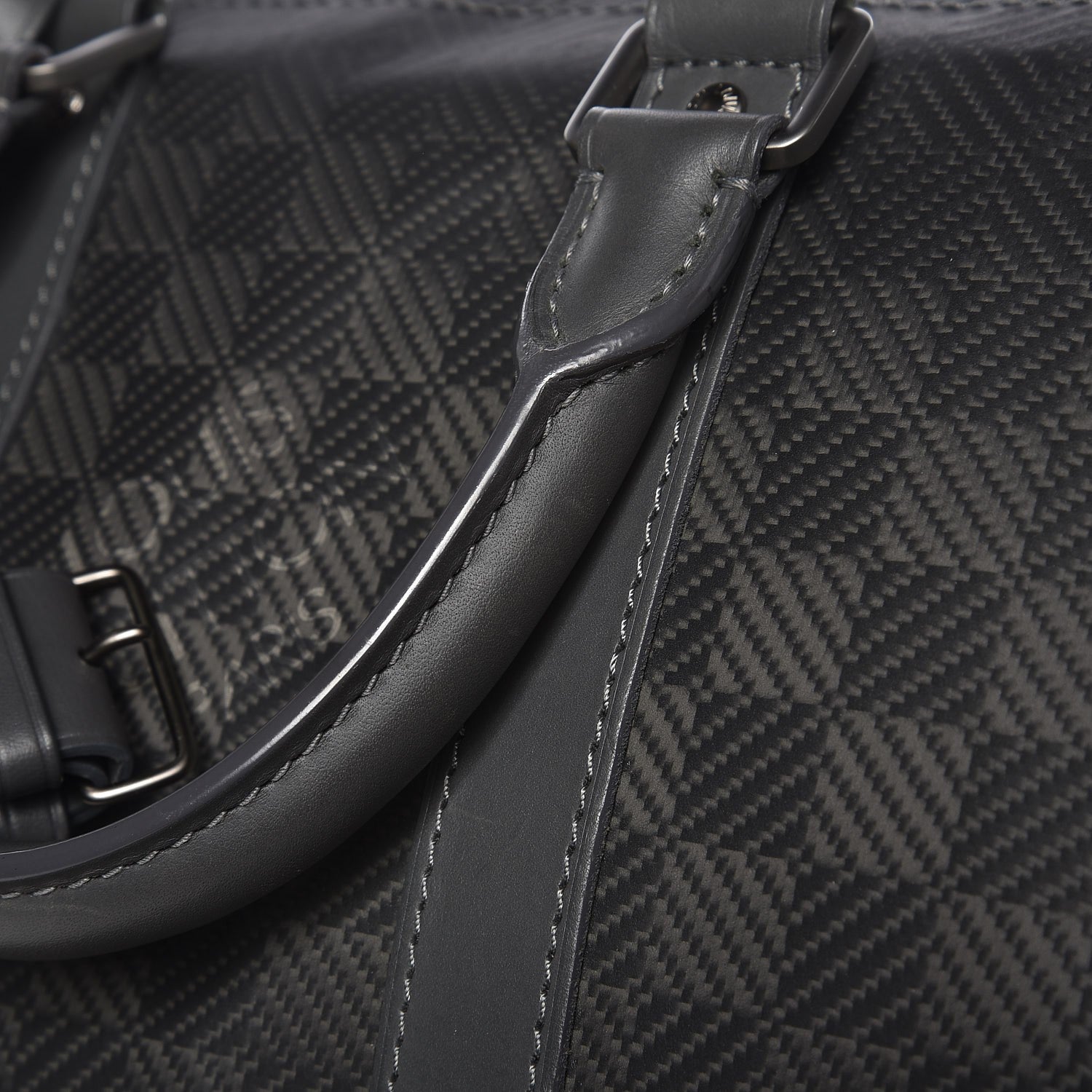 Louis Vuitton Damier Carbone Keepall Bandouliere 45 12 of 13
