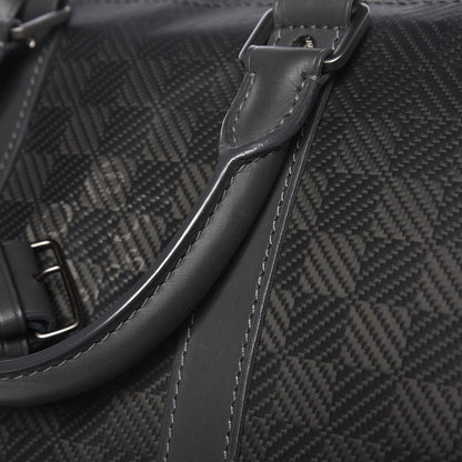Louis Vuitton Damier Carbone Keepall Bandouliere 45 12 of 13