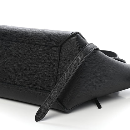 Celine Grained Calfskin Micro Belt Bag Black 9 of 11