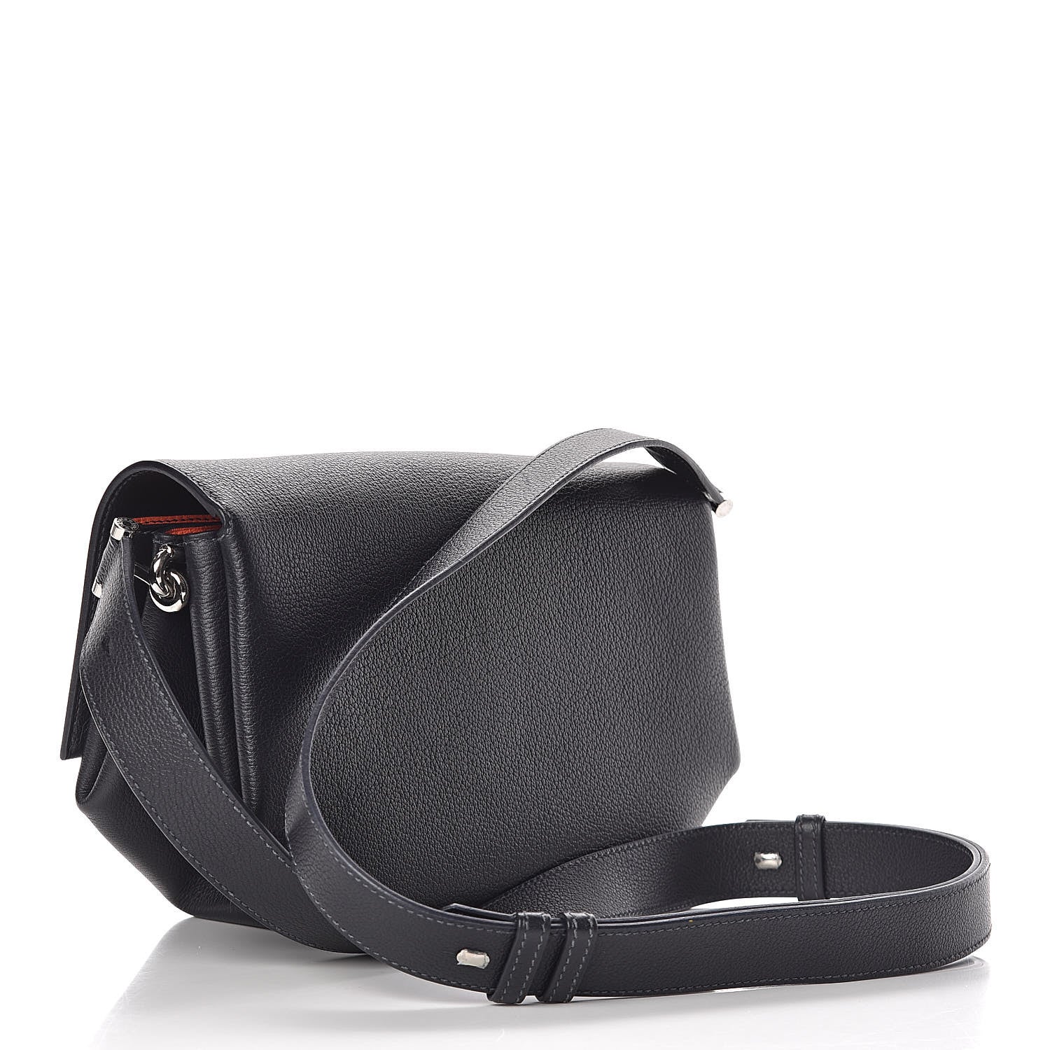 Hermes Taurillon Novillo Opli 24 Bleu Indigo Poppy 3 of 11