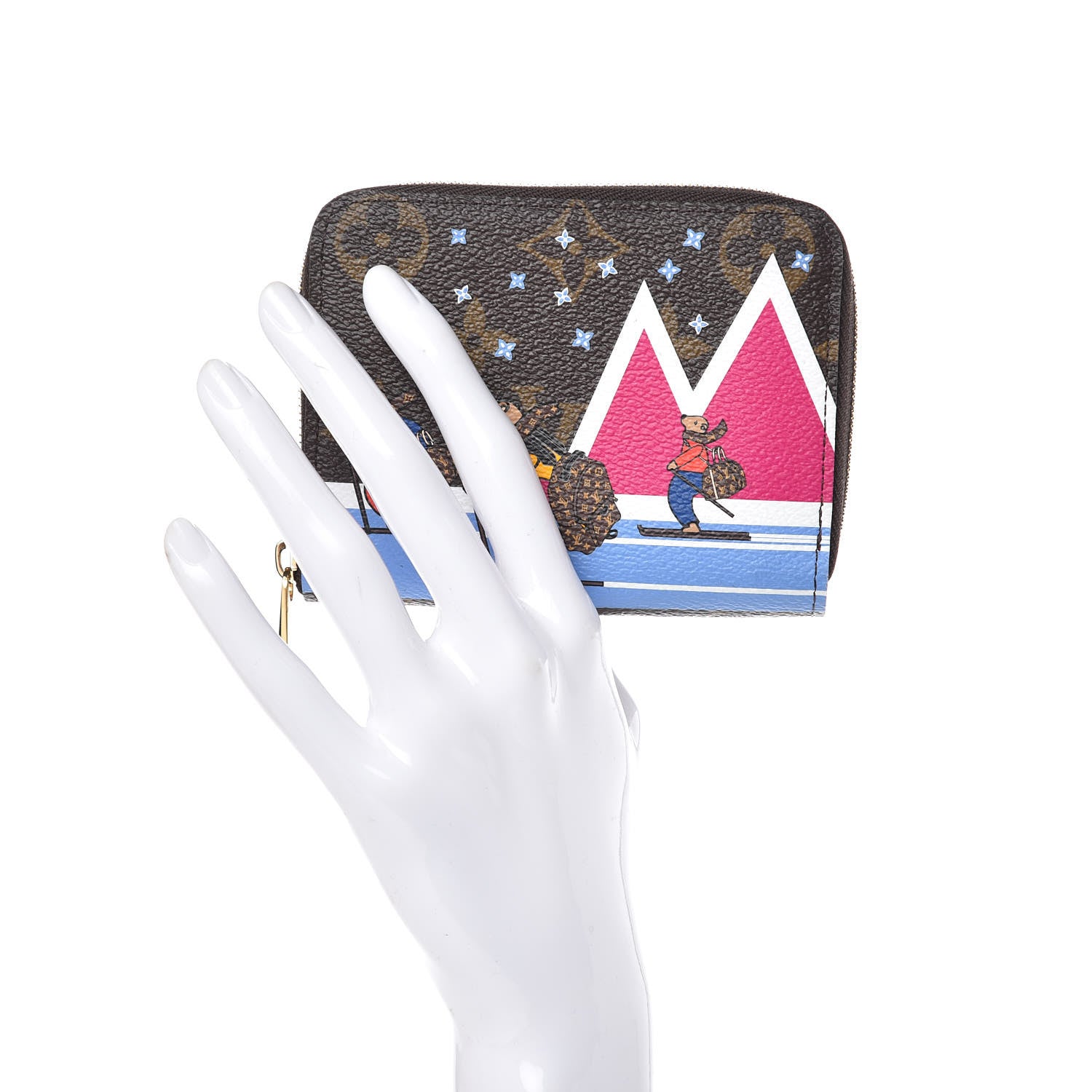 Louis Vuitton Monogram 2018 Christmas Animation Zippy Coin Purse 2 of 7